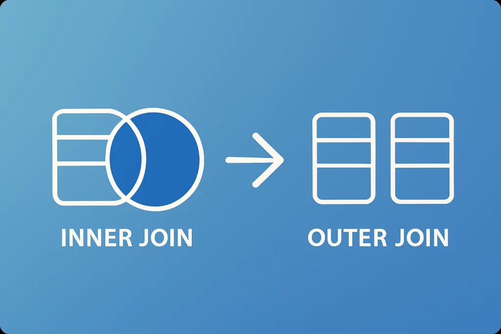 Entendendo a diferença entre INNER JOIN e OUTER JOIN